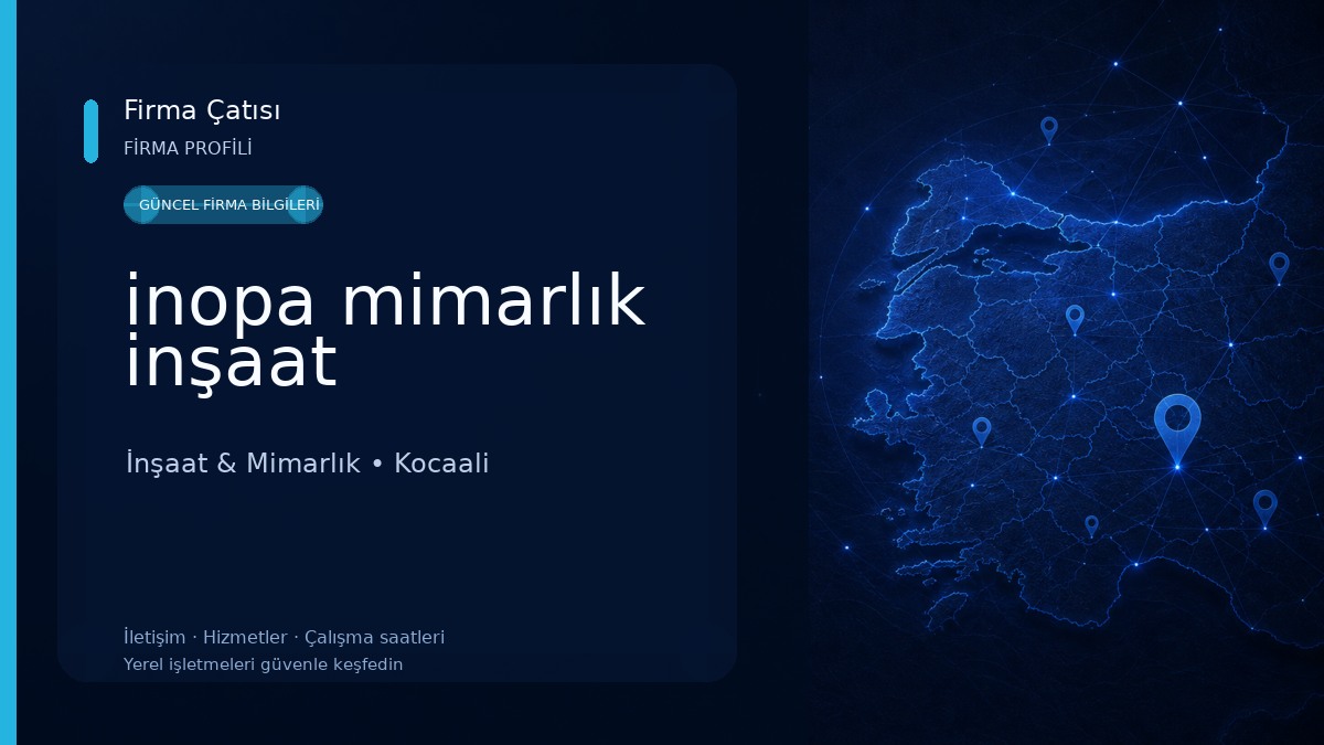 inopa mimarlık inşaat İnşaat & Mimarlık