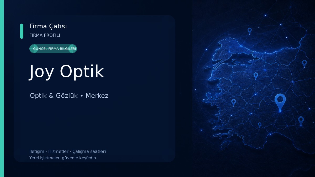Joy Optik Optik & Gözlük