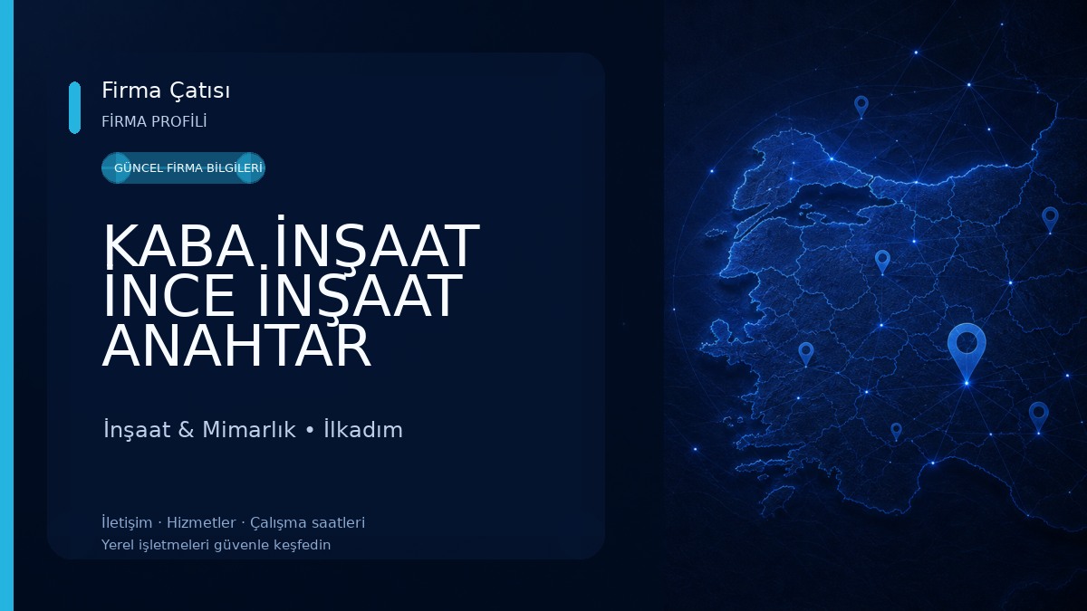 KABA İNŞAAT İNCE İNŞAAT ANAHTAR TESLİM İNŞAAT İŞLERİ,MİMARİ STATİK PROJE ÇİZİMİ SAMSUN İnşaat & Mimarlık