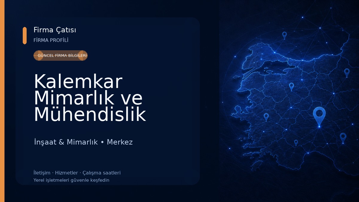 Kalemkar Mimarlık ve Mühendislik insaat İnşaat & Mimarlık