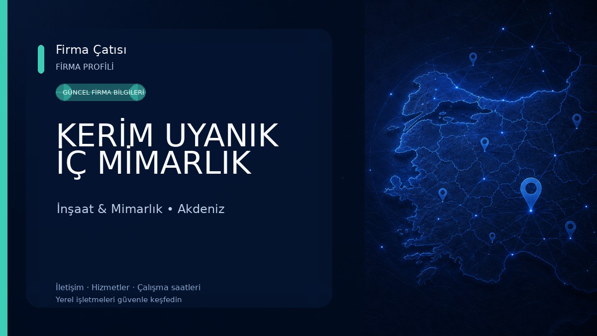 KERİM UYANIK İÇ MİMARLIK İnşaat & Mimarlık