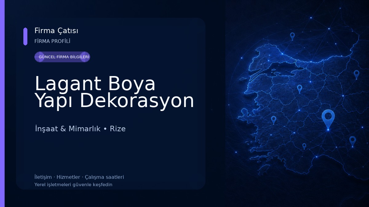 Lagant Boya Yapı Dekorasyon İnşaat & Mimarlık