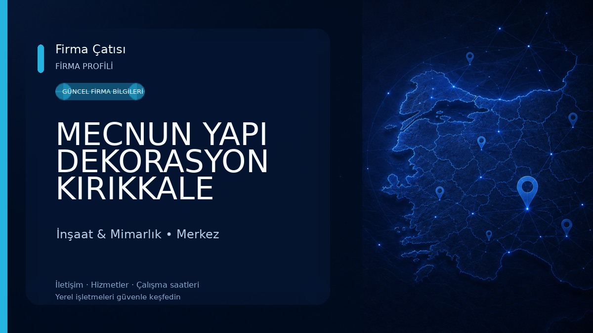 MECNUN YAPI DEKORASYON KIRIKKALE İnşaat & Mimarlık