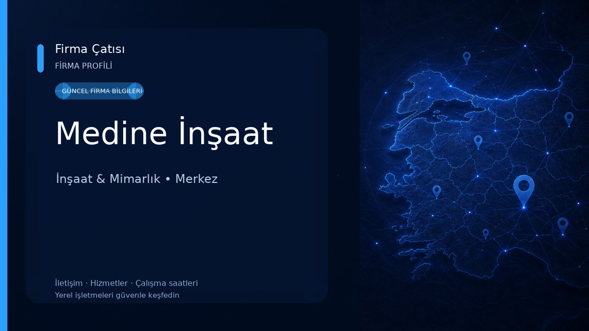 Medine İnşaat İnşaat & Mimarlık