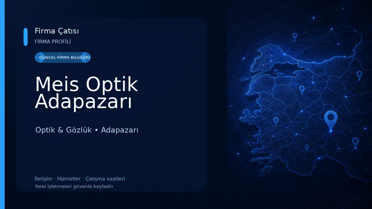 Meis Optik Adapazarı