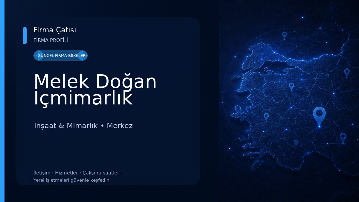 Melek Doğan İçmimarlık İnşaat & Mimarlık