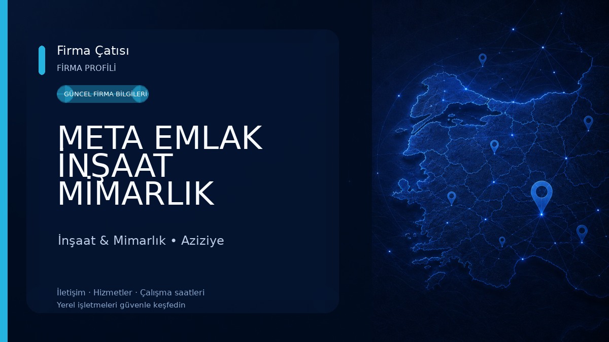 META EMLAK İNŞAAT MİMARLIK İnşaat & Mimarlık