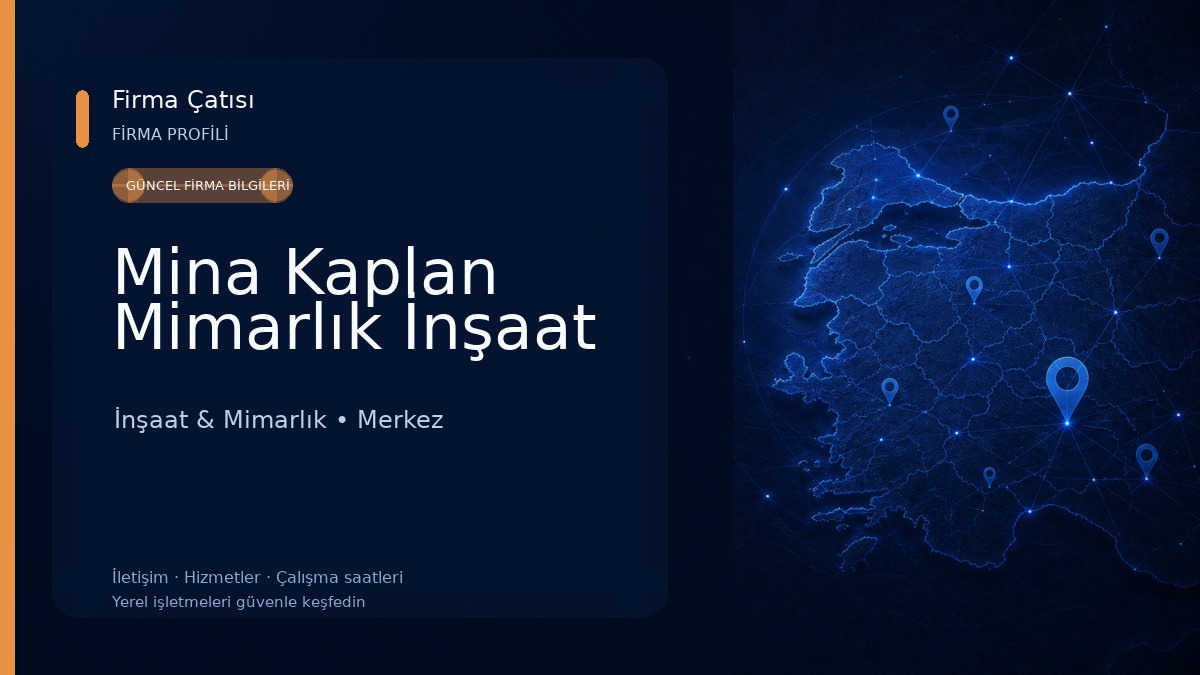 Mina Kaplan Mimarlık İnşaat