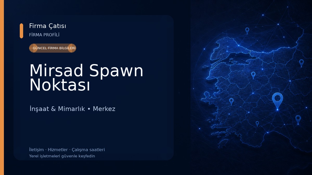Mirsad Spawn Noktası İnşaat & Mimarlık