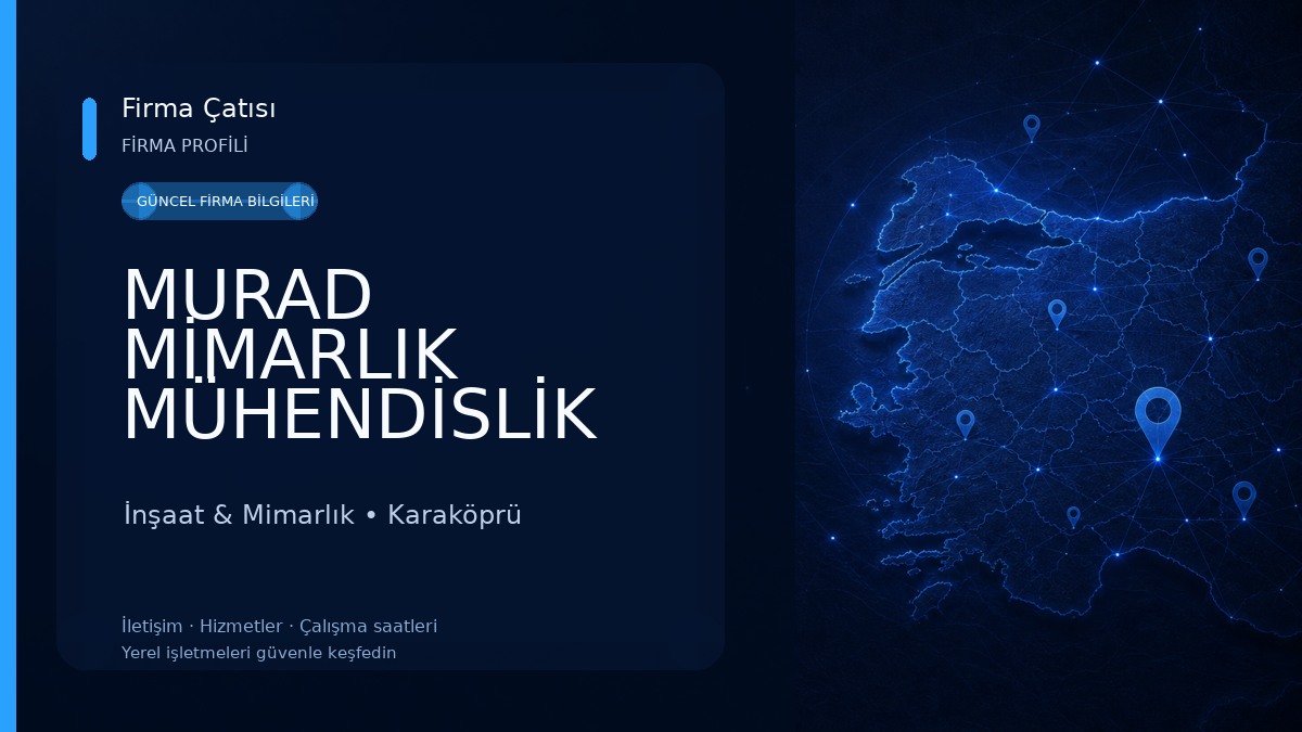MURAD MİMARLIK MÜHENDİSLİK 