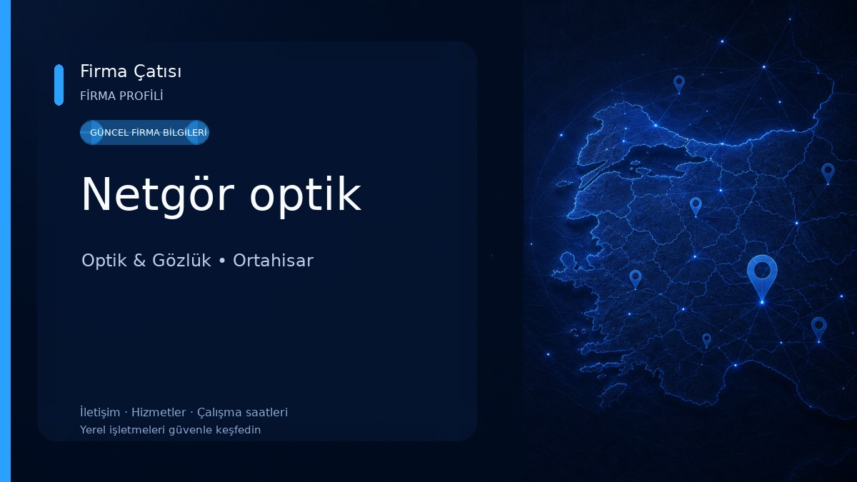 Netgör optik Optik & Gözlük