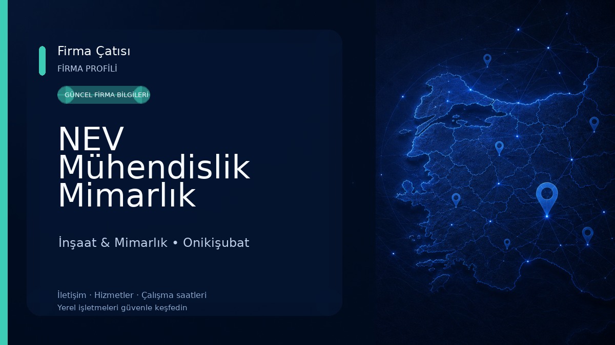 NEV Mühendislik Mimarlık İnşaat & Mimarlık