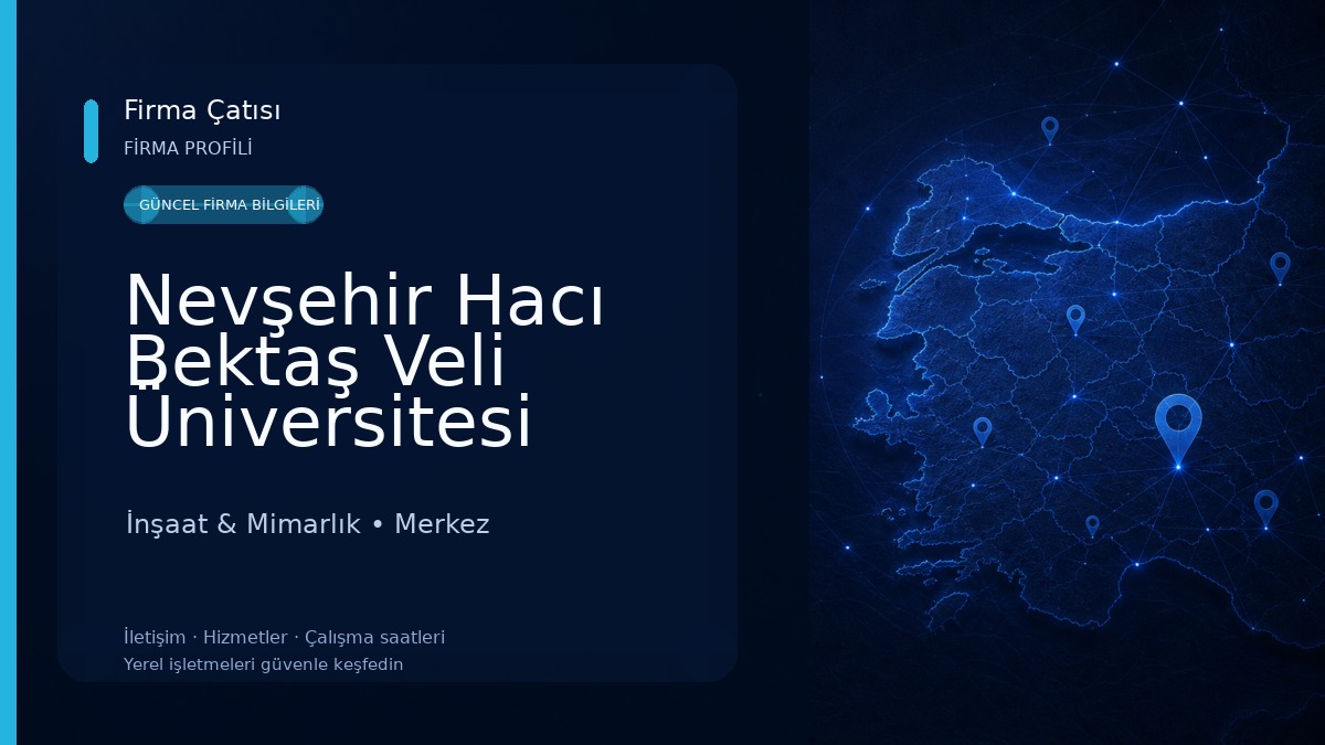 Nevşehir Hacı Bektaş Veli Üniversitesi Mühendislik-Mimarlık Fakültesi