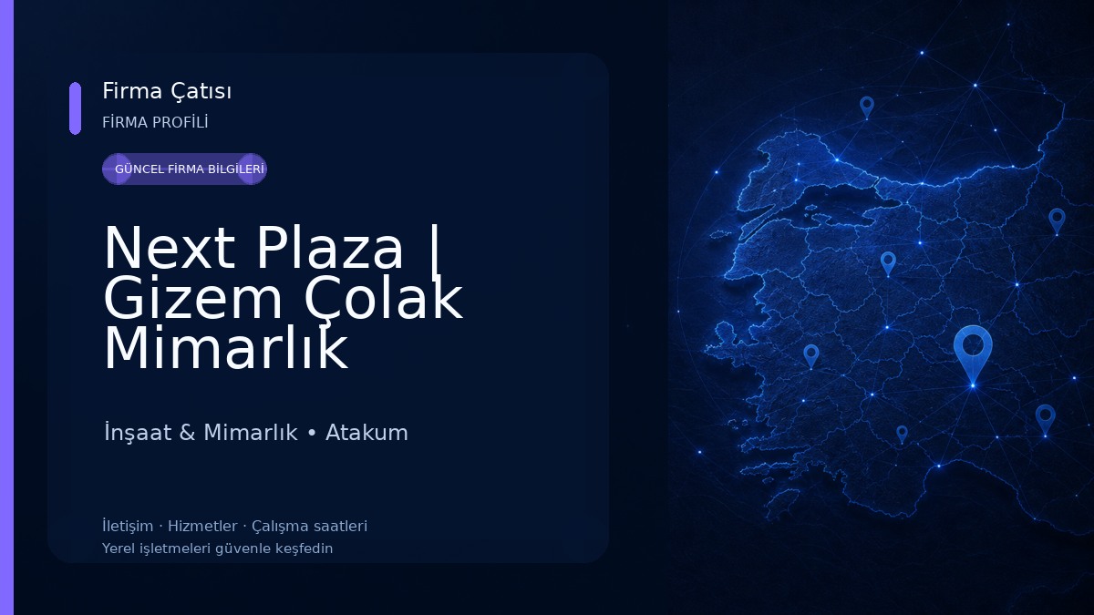 Next Plaza | Gizem Çolak Mimarlık
