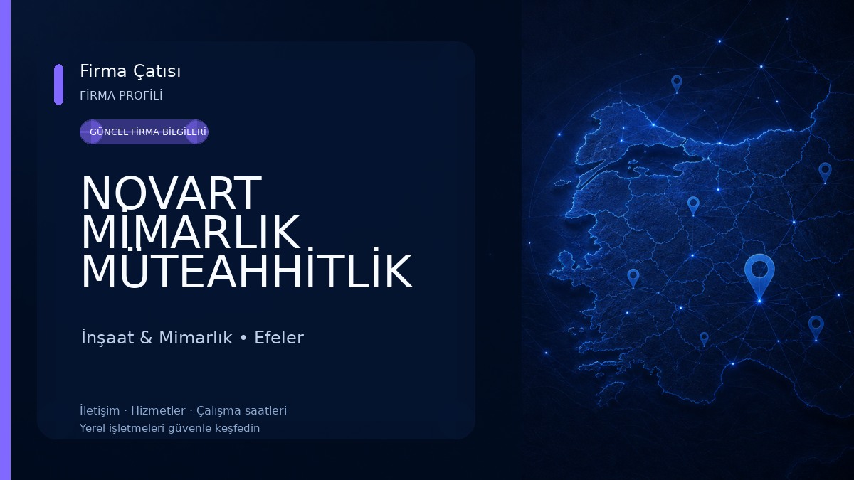 NOVART MİMARLIK MÜTEAHHİTLİK 
