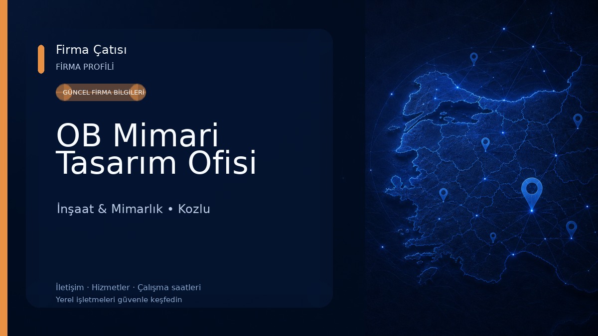 OB Mimari Tasarım Ofisi İnşaat & Mimarlık