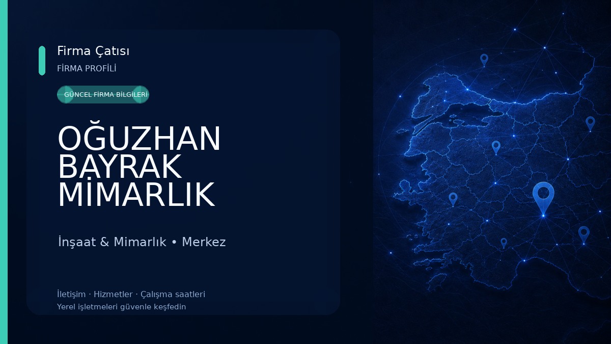 OĞUZHAN BAYRAK MİMARLIK /PLAN-PROJE-İÇ MEKAN TASARIM-RENDER- TÜM MİMARLIK HİZMETLERİ İnşaat & Mimarlık