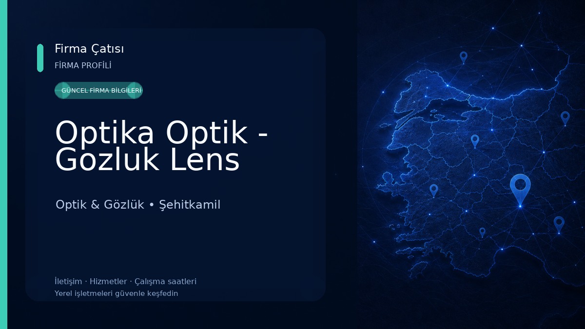 Optika Optik - Gozluk Lens Optik & Gözlük