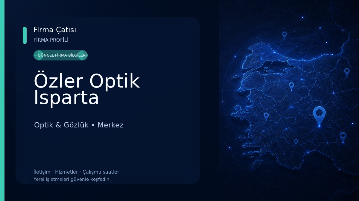 Özler Optik Isparta