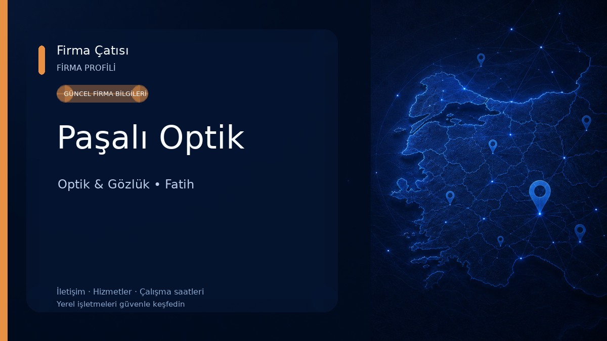 Paşalı Optik Optik & Gözlük