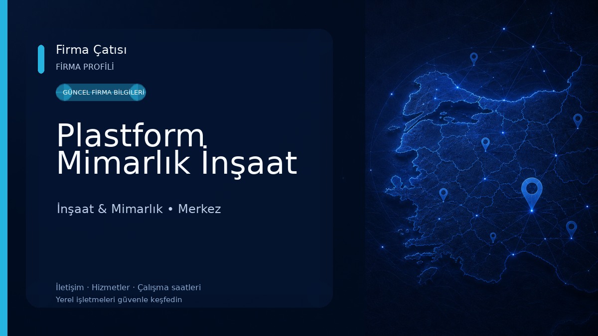 Plastform Mimarlık İnşaat İnşaat & Mimarlık