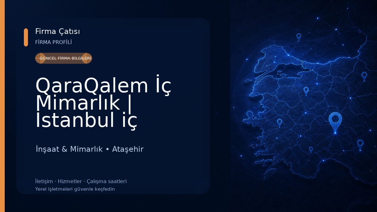 QaraQalem İç Mimarlık | İstanbul iç mimarlık ofisi | Proje Tasarım ve Uygulama İnşaat & Mimarlık
