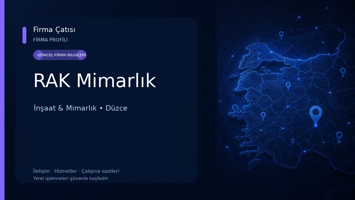 RAK Mimarlık İnşaat & Mimarlık