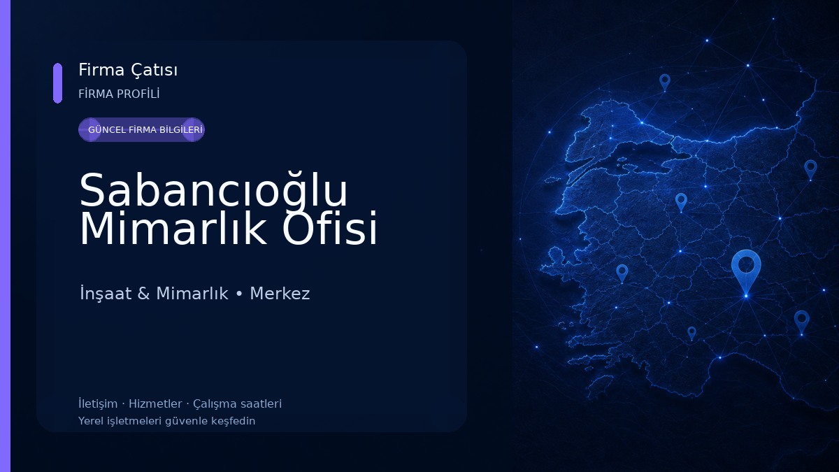 Sabancıoğlu Mimarlık Ofisi