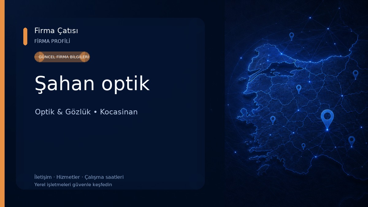 Şahan optik Optik & Gözlük