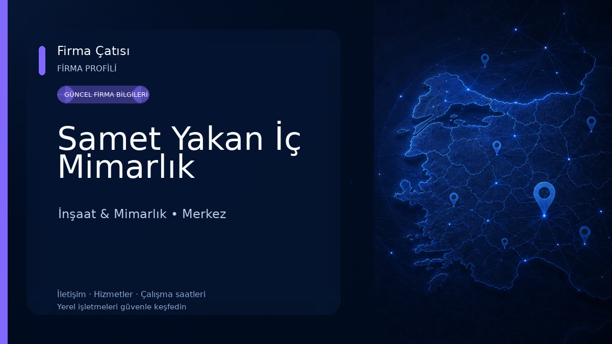 Samet Yakan İç Mimarlık 