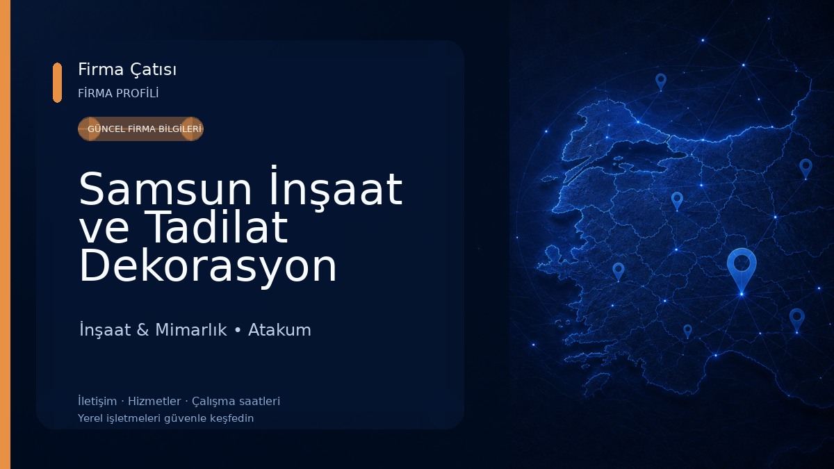 Samsun İnşaat ve Tadilat Dekorasyon İnşaat & Mimarlık