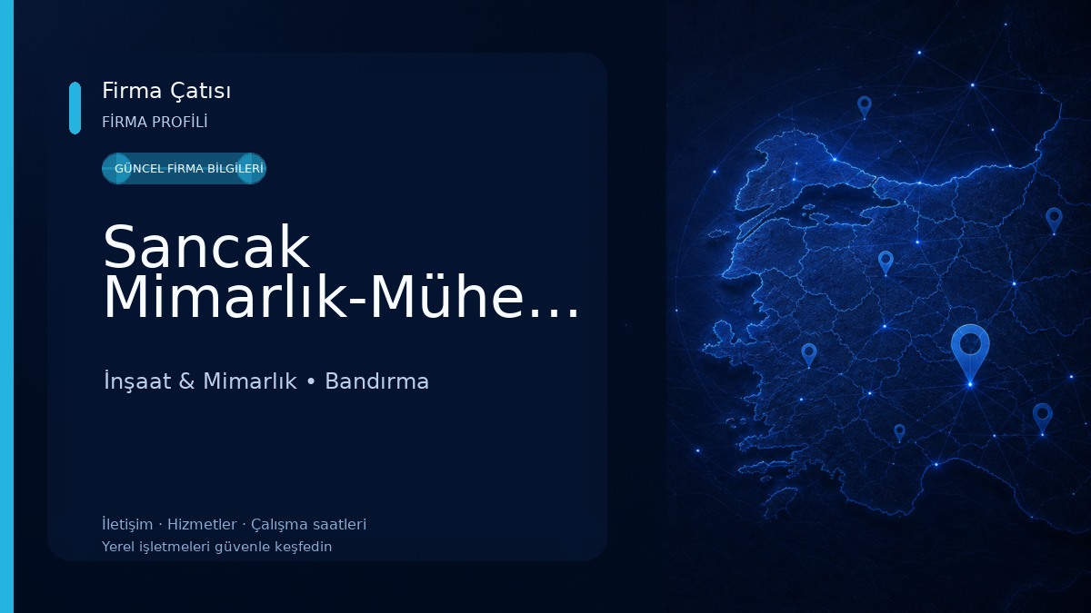 Sancak Mimarlık-Mühendislik
