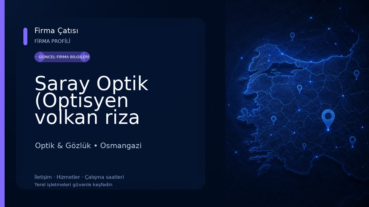 Saray Optik (Optisyen volkan riza özükurt) 