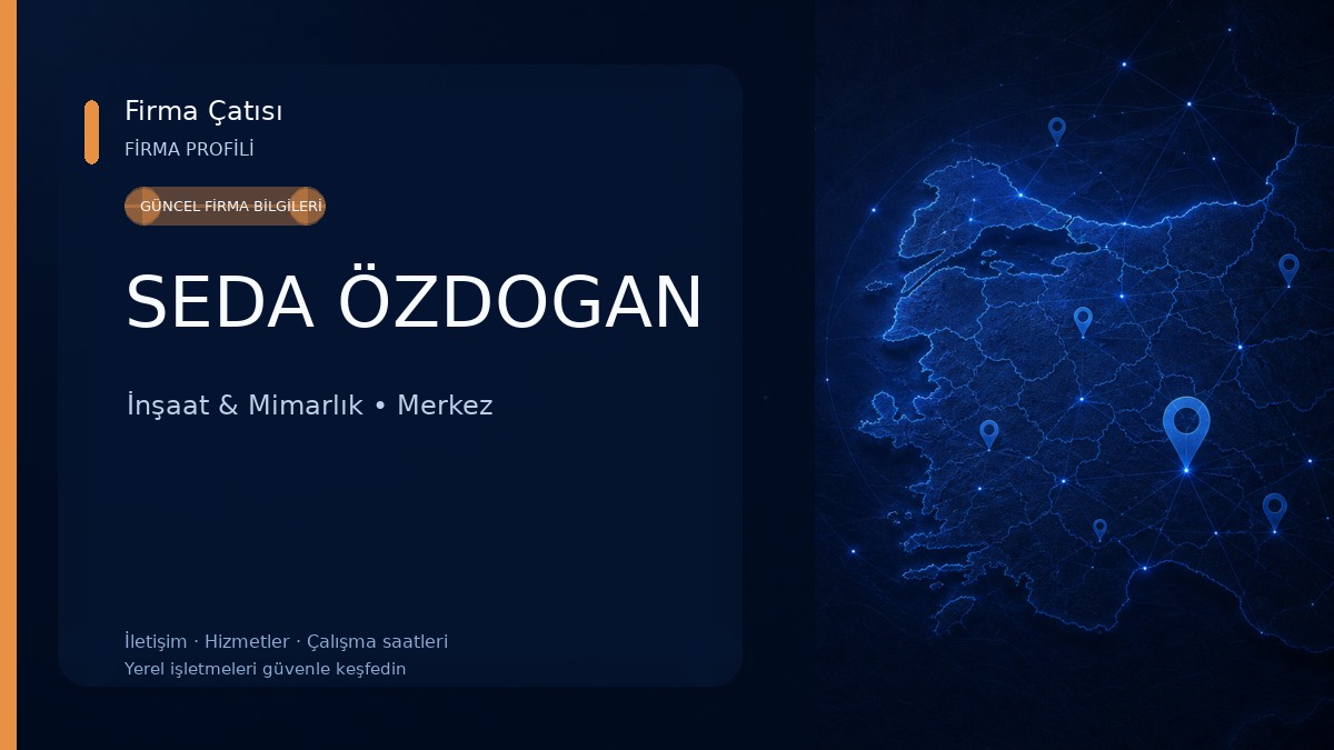 SEDA ÖZDOGAN İnşaat & Mimarlık