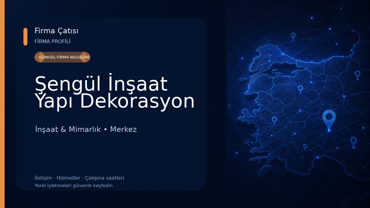 Şengül İnşaat Yapı Dekorasyon