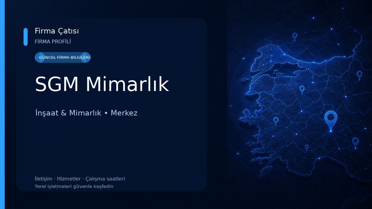 SGM Mimarlık İnşaat & Mimarlık