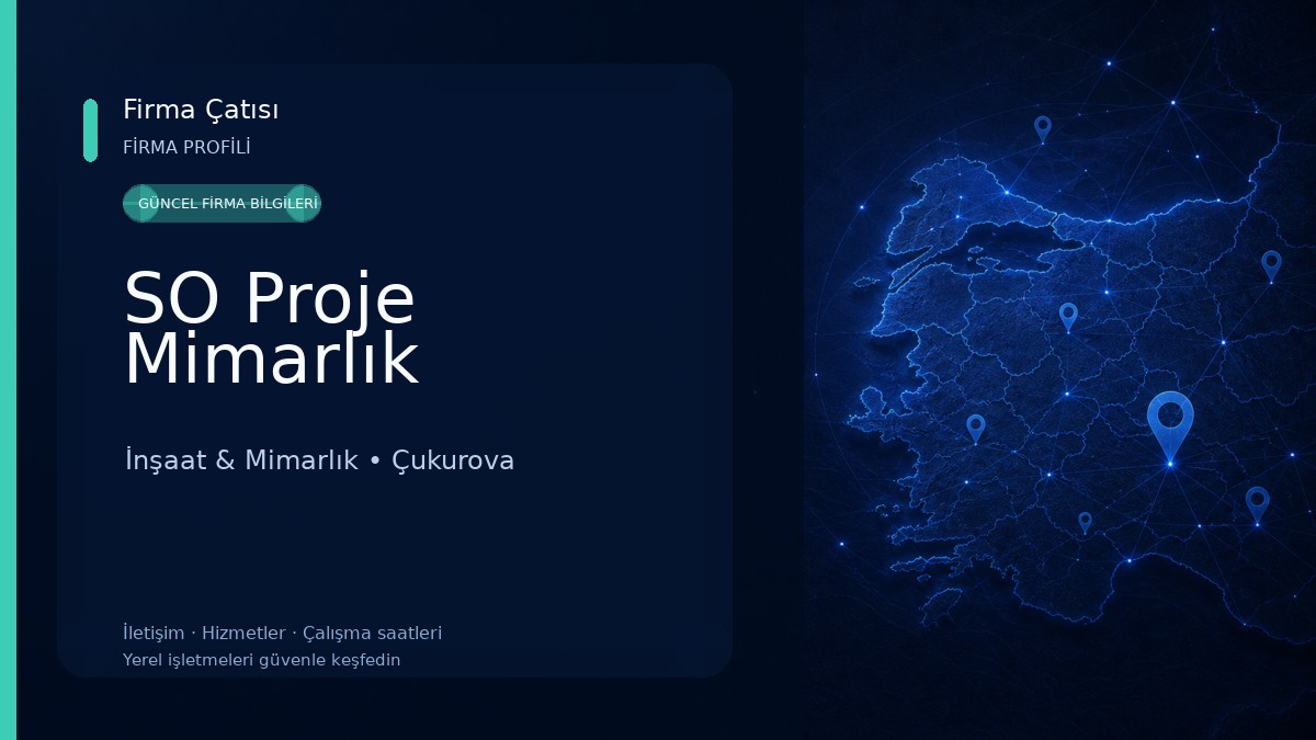 SO Proje Mimarlık İnşaat & Mimarlık