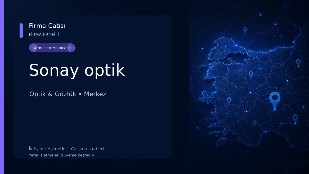 Sonay optik