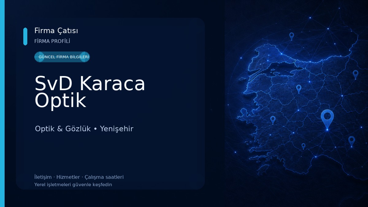 SvD Karaca Optik Optik & Gözlük