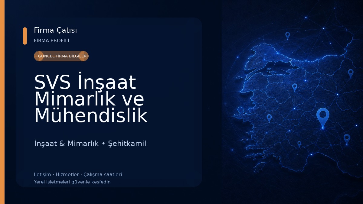 SVS İnşaat Mimarlık ve Mühendislik İnşaat & Mimarlık