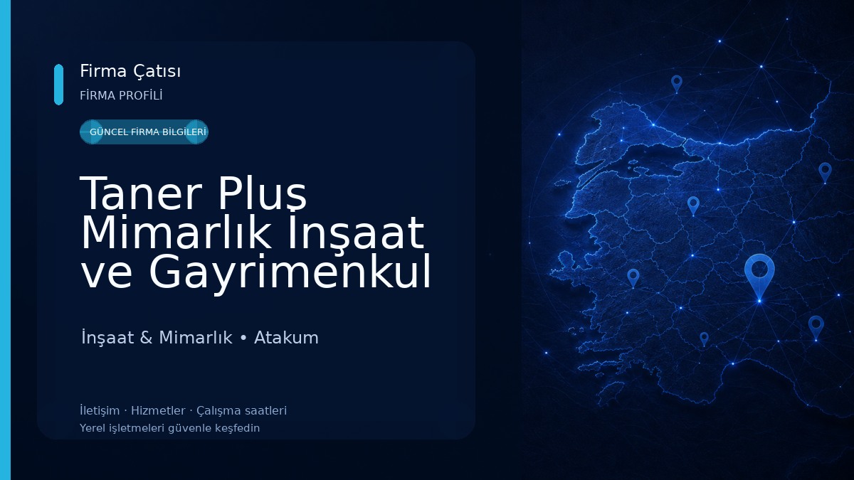 Taner Plus Mimarlık İnşaat ve Gayrimenkul İnşaat & Mimarlık