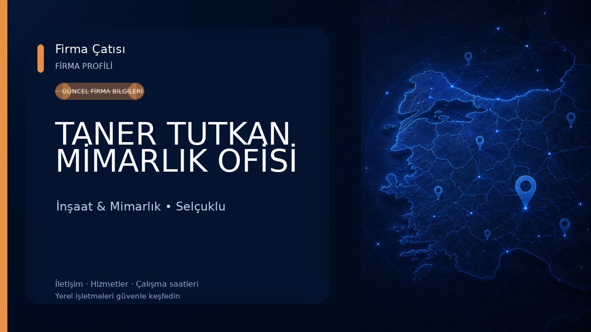 TANER TUTKAN MİMARLIK OFİSİ