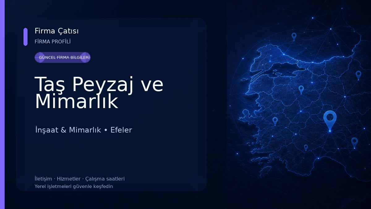 Taş Peyzaj ve Mimarlık 