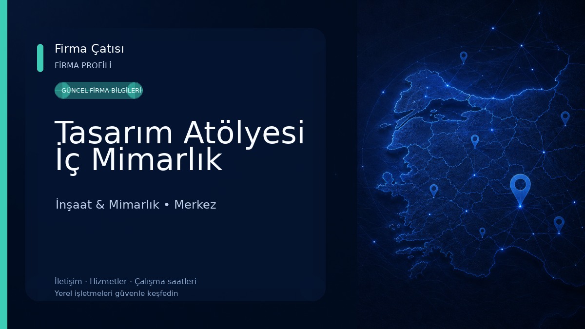 Tasarım Atölyesi İç Mimarlık 