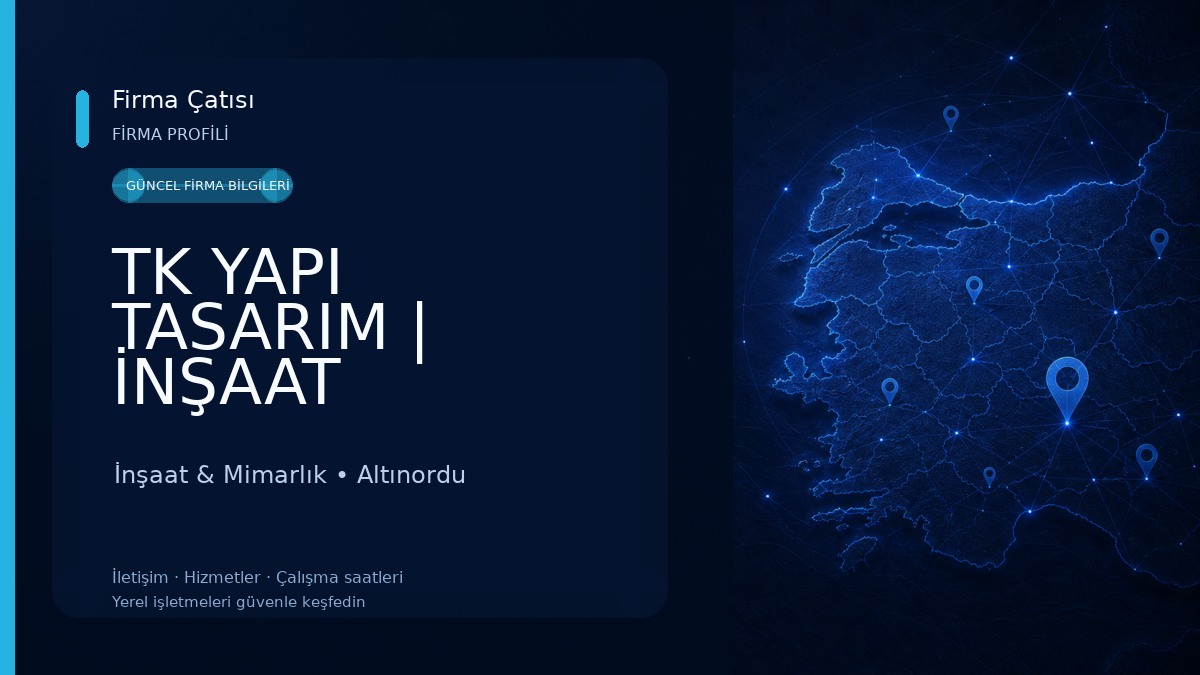 TK YAPI TASARIM | İNŞAAT