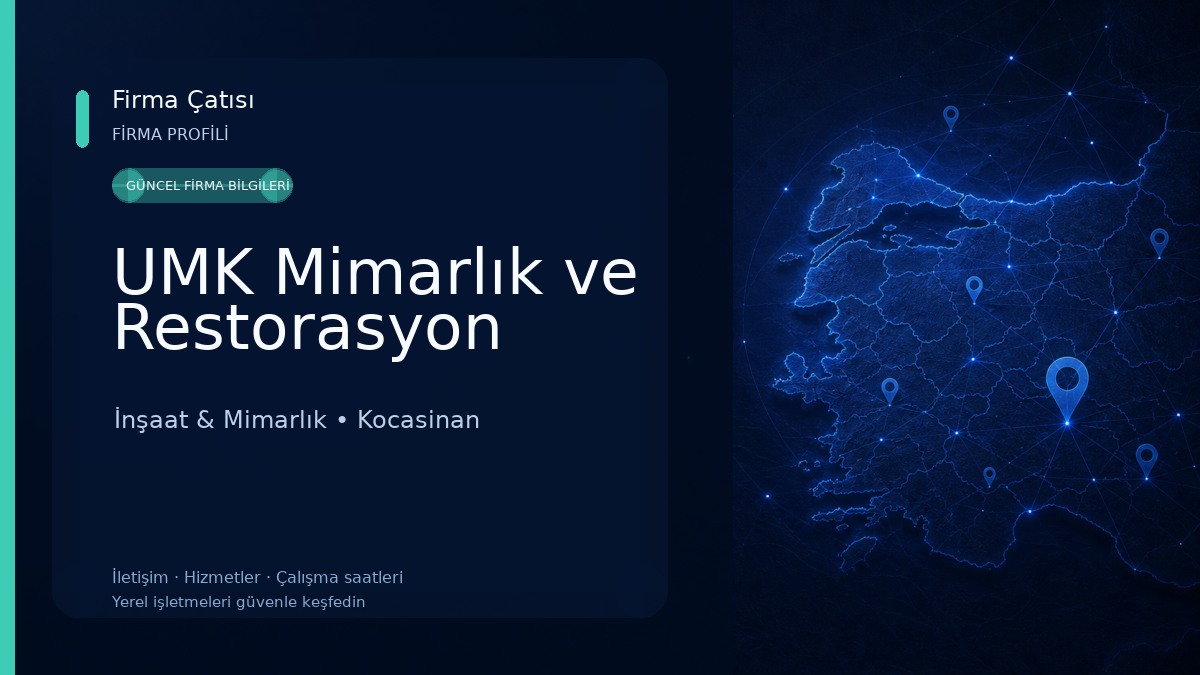 UMK Mimarlık ve Restorasyon İnşaat & Mimarlık