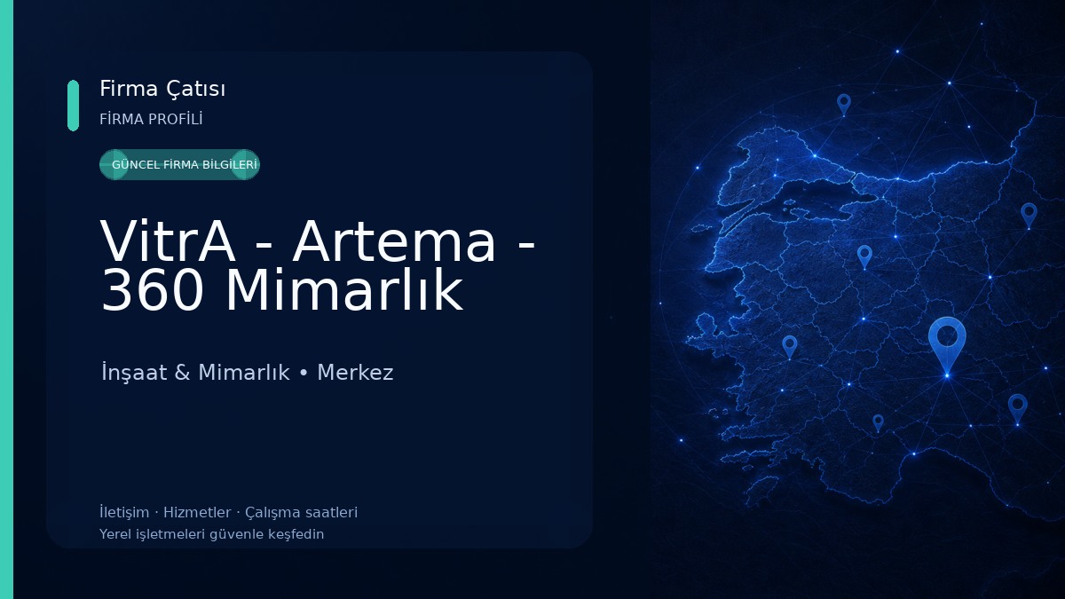 VitrA - Artema - 360 Mimarlık