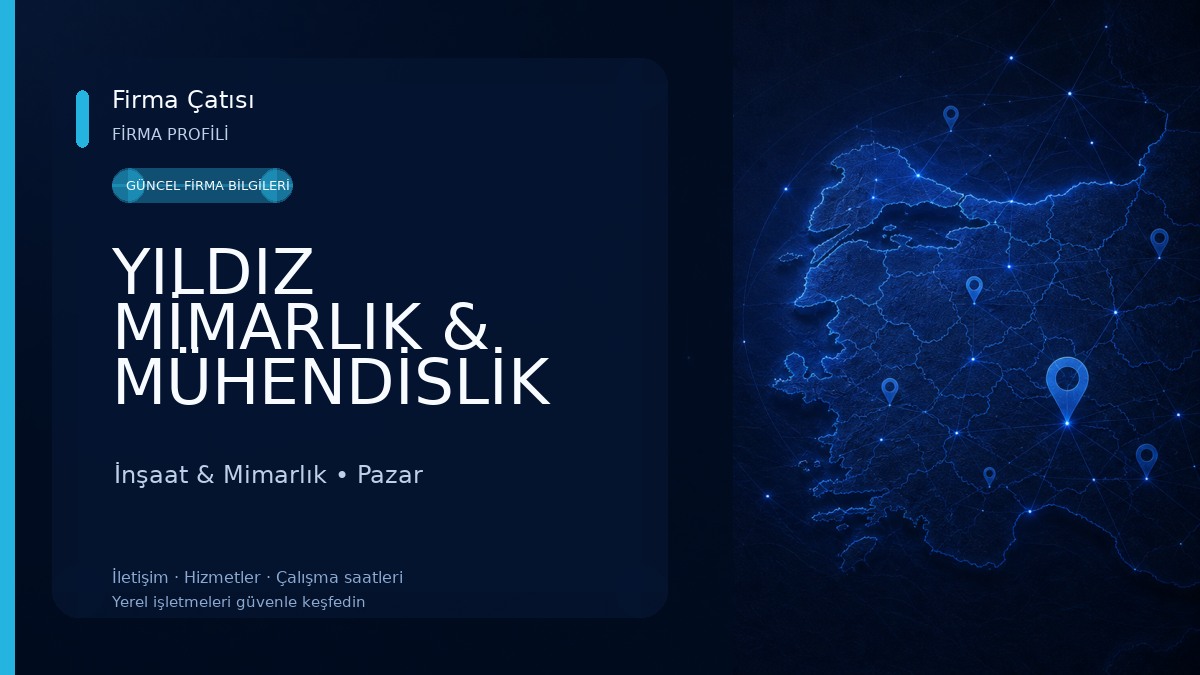 YILDIZ MİMARLIK & MÜHENDİSLİK İnşaat & Mimarlık